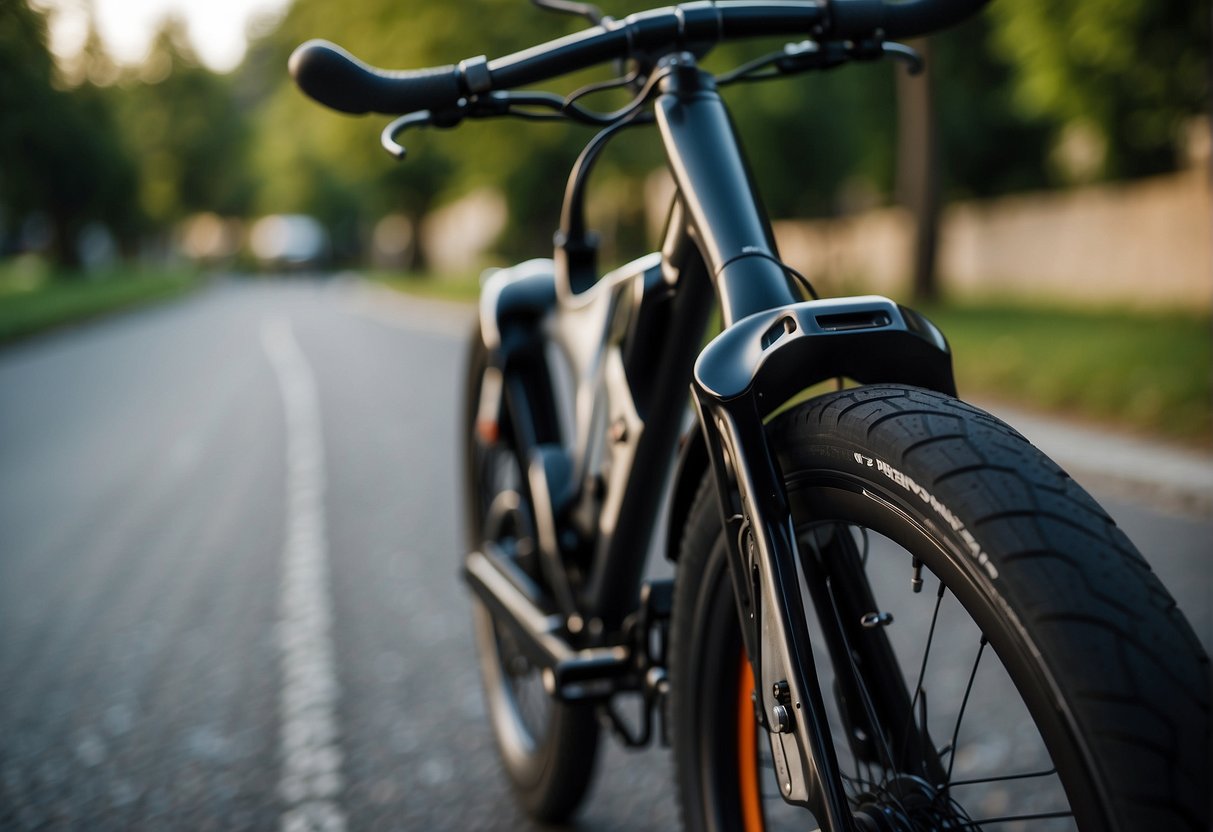 An electric bike's motor propels the wheels with electricity from a battery, controlled by a throttle or pedal-assist system